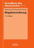 Cover: Abgabenordnung - Sch&auml;ffer-Poeschel