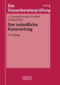 Cover: Die Steuerberaterpr&uuml;fung - Sch&auml;ffer-Poeschel