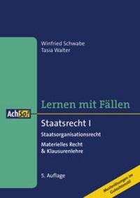 Bild vergrößern Bild: Staatsrecht I - Boorberg