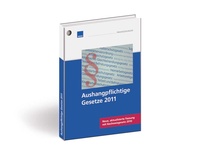 Abbildung von: Aushangpflichtige Gesetze 2011 - WEKA