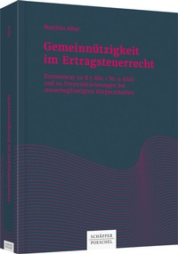 Abbildung von: Gemeinnützigkeit im Ertragsteuerrecht - Schäffer-Poeschel