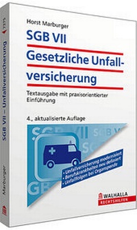Abbildung von: SGB VII - Gesetzliche Unfallversicherung - Walhalla