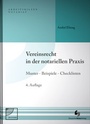 Cover: Vereinsrecht in der notariellen Praxis - Deutscher Notarverlag