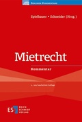 Cover: Mietrecht - Erich Schmidt Verlag