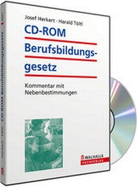 Abbildung von: CD-ROM Kommentar Berufsbildungsgesetz (Grundversion) - Walhalla
