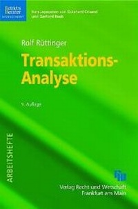 Enlarge image Cover: Transaktions-Analyse - Fachmedien Recht und Wirtschaft