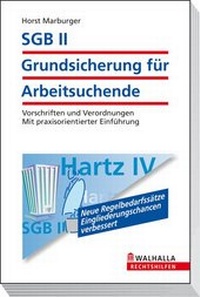 Abbildung von: SGB II - Grundsicherung für Arbeitsuchende - Walhalla