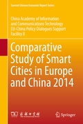 Cover: Comparative Study of Smart Cities in Europe and China 2014 - Springer