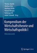 Cover: Kompendium der Wirtschaftstheorie und Wirtschaftspolitik I - Springer Gabler