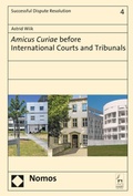 Cover: Amicus Curiae before International Courts and Tribunals - Nomos