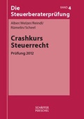 Cover: Crashkurs Steuerrecht - Sch&auml;ffer-Poeschel