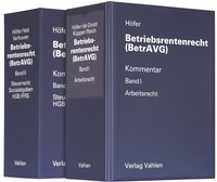 Abbildung von: Betriebsrentenrecht (BetrAVG) - Grundwerk mit Fortsetzungsbezug - Vahlen