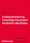 Cover: Landesverordnung Freiwillige Feuerwehr Nordrhein-Westfalen - Deutscher Gemeindeverlag