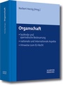 Cover: Organschaft - Schäffer-Poeschel