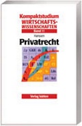 Cover: Privatrecht - Vahlen