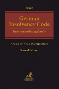 Enlarge image Cover: German Insolvency Code - C.H.BECK