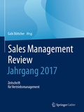 Cover: Sales Management Review - Jahrgang 2017 - Springer Gabler