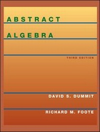 Abbildung von: Abstract Algebra - Wiley