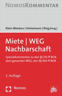Abbildung von: Miete | WEG | Nachbarschaft - Nomos