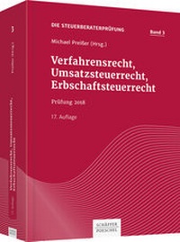 Abbildung von: Verfahrensrecht, Umsatzsteuerrecht, Erbschaftsteuerrecht - Schäffer-Poeschel