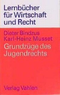 Abbildung von: Grundzüge des Jugendrechts - Vahlen