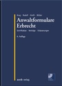 Cover: Anwaltformulare Erbrecht - Zerb