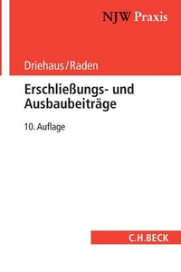 Abbildung von: Erschließungs- und Ausbaubeiträge - C.H.BECK