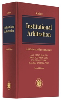Enlarge image Cover: Institutional Arbitration - C.H.BECK