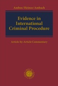 Cover: Evidence in International Criminal Procedure - C.H.BECK