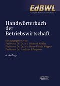 Cover: Handw&ouml;rterbuch der Betriebswirtschaft (HWB) - Sch&auml;ffer-Poeschel