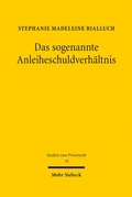 Abbildung von: Das sogenannte Anleiheschuldverhältnis - Mohr Siebeck
