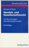 Cover: Handels- und Gesellschaftsrecht - Vahlen