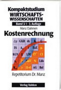 Enlarge image Cover: Kostenrechnung - Vahlen