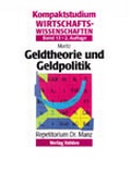 Cover: Geldtheorie und Geldpolitik - Vahlen