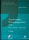 Cover: NotarFormulare Wohnungseigentumsrecht - Deutscher Notarverlag