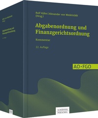 Abbildung von: Abgabenordnung und Finanzgerichtsordnung | AO und FGO - Schäffer-Poeschel
