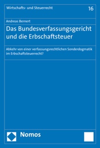 Bild vergrößern Bild: Das Bundesverfassungsgericht und die Erbschaftsteuer - Nomos