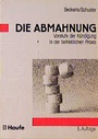Cover: Die Abmahnung - Haufe-Lexware