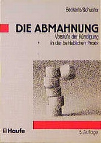 Enlarge image Cover: Die Abmahnung - Haufe-Lexware