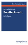 Cover: Rundfunkrecht - Vahlen