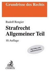 Abbildung von: Strafrecht Allgemeiner Teil: AT - C.H.BECK