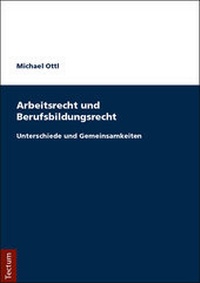 Abbildung von: Arbeitsrecht und Berufsbildungsrecht - Tectum Wissenschaftsverlag