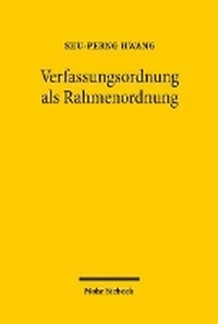 Abbildung von: Verfassungsordnung als Rahmenordnung - Mohr Siebeck