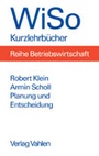 Cover: Planung und Entscheidung - Vahlen