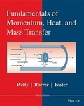 Cover: Fundamentals of Momentum, Heat and Mass Transfer - Wiley