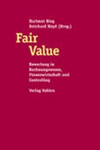 Abbildung von: Fair Value - Vahlen