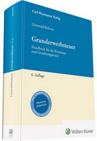 Abbildung von: Grunderwerbsteuer - Carl Heymanns Verlag