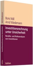 Cover: Investitionsrechnung unter Unsicherheit - Vahlen
