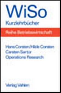 Enlarge image Cover: Operations Research - Vahlen