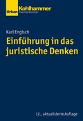 Cover: Einf&uuml;hrung in das juristische Denken - Kohlhammer
